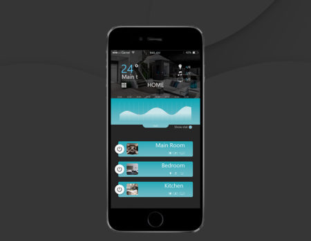 Opracowanie graficzne aplikacji Smart Home